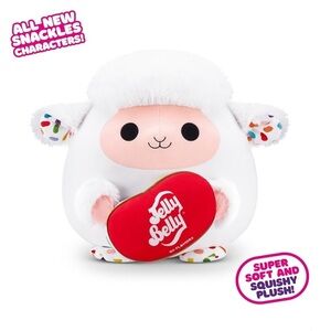 Snackles Series 2 Lamb & Jelly Belly 8 Inch Plush by ZURU (new)